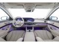 Silk Beige/Espresso Brown Front Seat Photo for 2020 Mercedes-Benz S #141348339