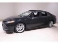2019 Midnight Black Metallic Toyota Camry XLE  photo #3