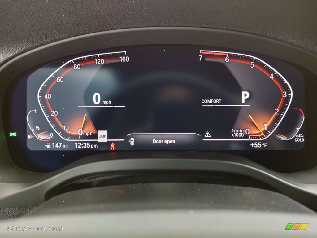 2021 BMW X3 sDrive30i Gauges Photo #141349026