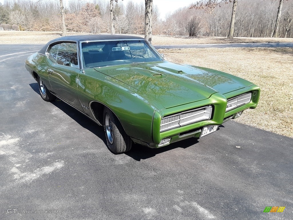 Verdoro Green 1969 Pontiac GTO Hardtop Exterior Photo #141349269