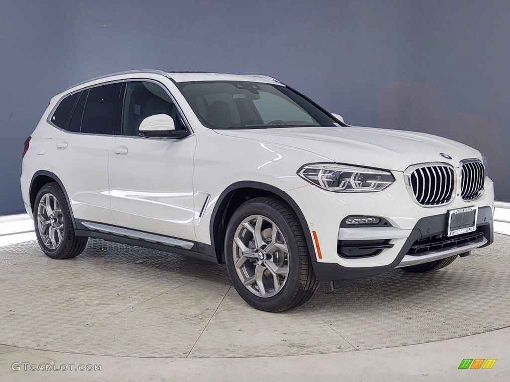Alpine White 2021 BMW X3 sDrive30i Exterior Photo #141349314