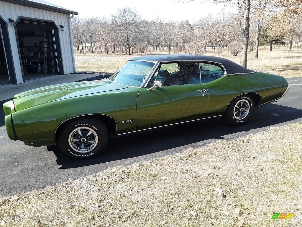 Verdoro Green 1969 Pontiac GTO Hardtop Exterior Photo #141349326