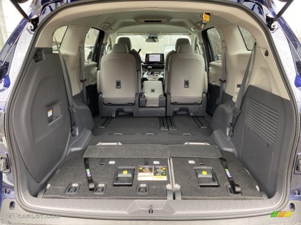 2021 Sienna LE Hybrid - Blueprint / Graphite photo #36