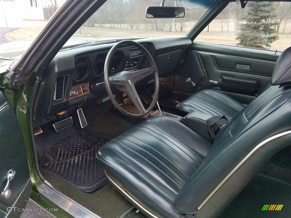 Green Interior 1969 Pontiac GTO Hardtop Photo #141349524