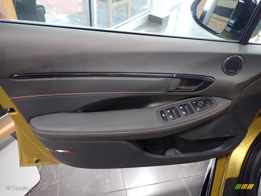 2021 Sonata N Line - Glowing Yellow / Black photo #10