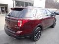 2018 Burgundy Velvet Ford Explorer XLT 4WD  photo #2