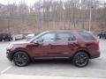2018 Burgundy Velvet Ford Explorer XLT 4WD  photo #6