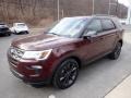 2018 Burgundy Velvet Ford Explorer XLT 4WD  photo #7