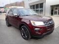 2018 Burgundy Velvet Ford Explorer XLT 4WD  photo #9