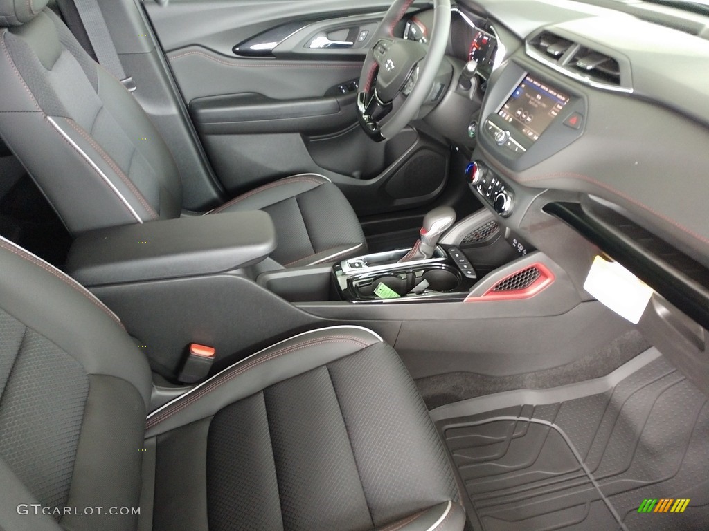 Jet Black Interior 2021 Chevrolet Trailblazer RS Photo #141350760