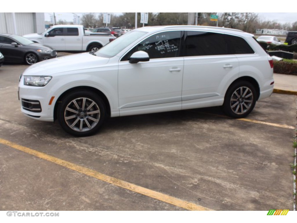 2019 Q7 55 Premium Plus quattro - Glacier White Metallic / Nougat Brown photo #5