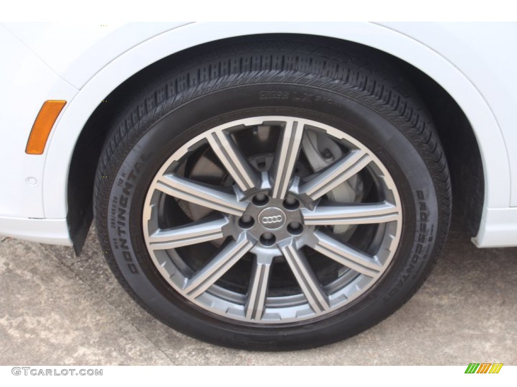 2019 Q7 55 Premium Plus quattro - Glacier White Metallic / Nougat Brown photo #6