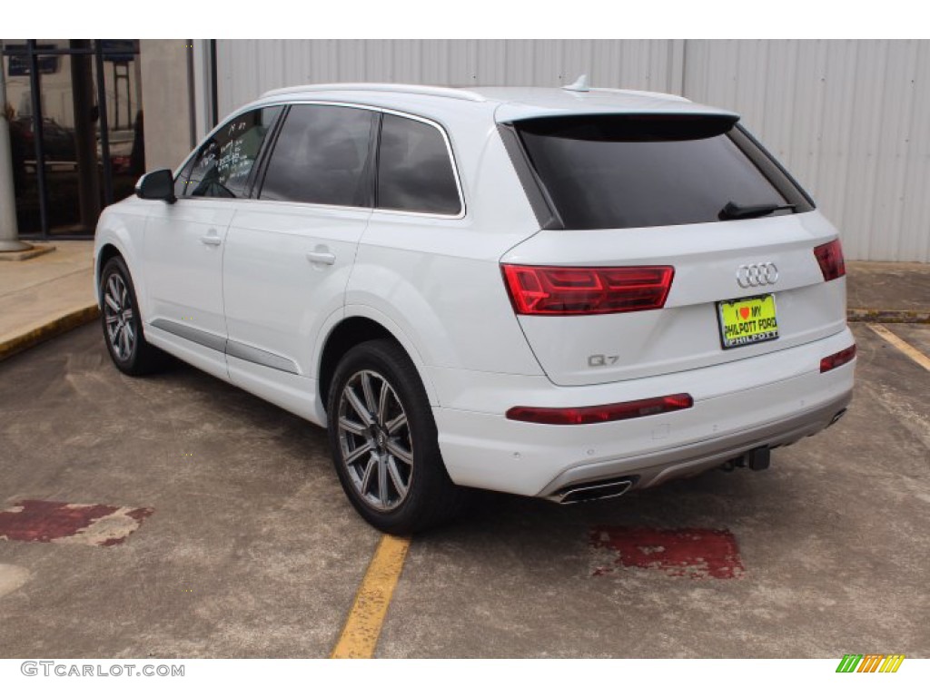 2019 Q7 55 Premium Plus quattro - Glacier White Metallic / Nougat Brown photo #7