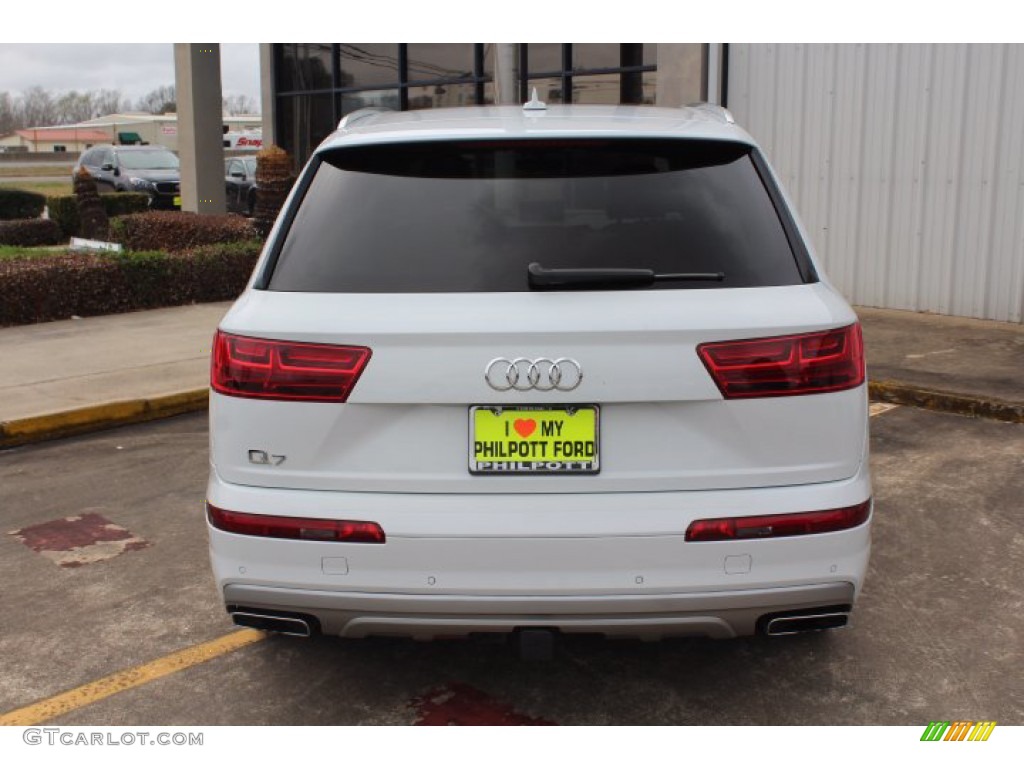 2019 Q7 55 Premium Plus quattro - Glacier White Metallic / Nougat Brown photo #8