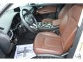 2019 Audi Q7 Nougat Brown Interior Front Seat Photo