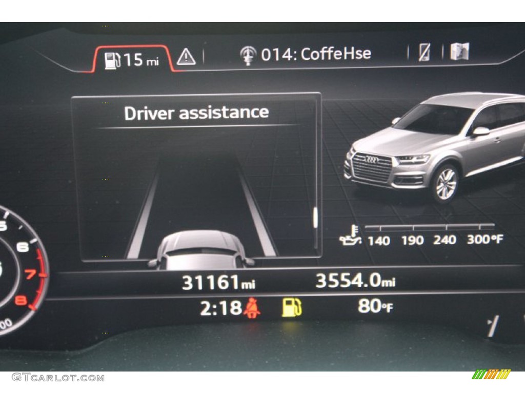 2019 Q7 55 Premium Plus quattro - Glacier White Metallic / Nougat Brown photo #16
