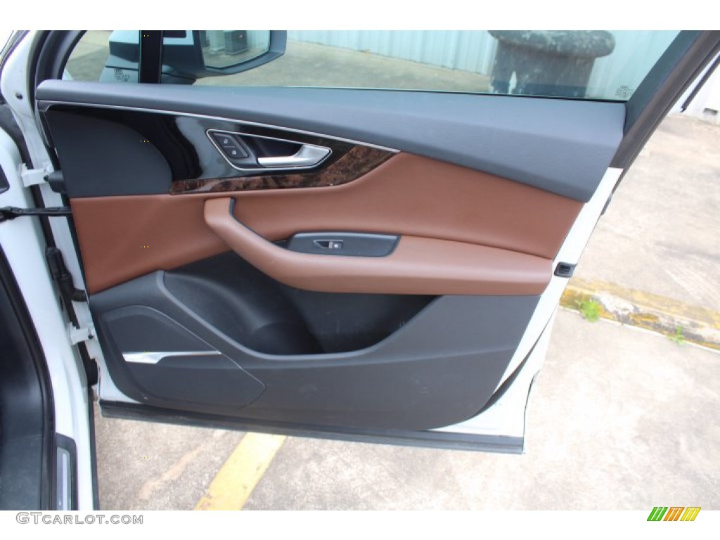 2019 Q7 55 Premium Plus quattro - Glacier White Metallic / Nougat Brown photo #29