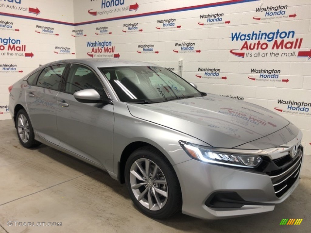 2021 Accord LX - Lunar Silver Metallic / Black photo #2