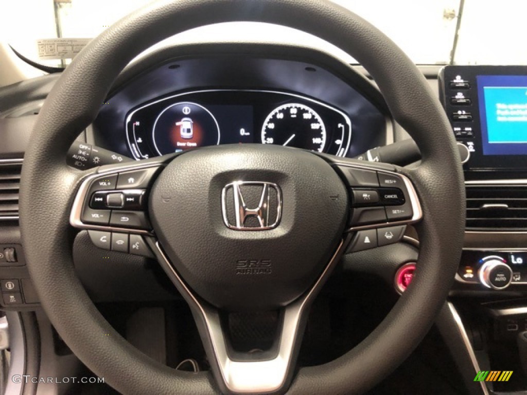 2021 Accord LX - Lunar Silver Metallic / Black photo #12