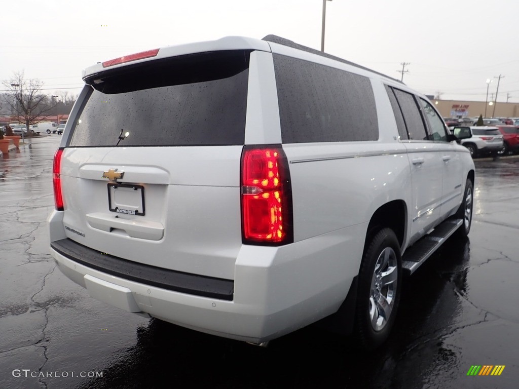 2017 Suburban LT 4WD - Iridescent Pearl Tricoat / Cocoa/Dune photo #8