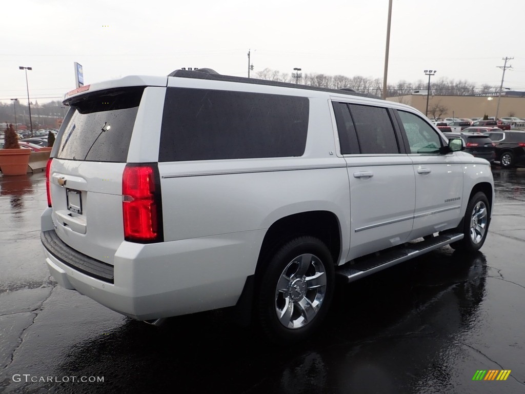 2017 Suburban LT 4WD - Iridescent Pearl Tricoat / Cocoa/Dune photo #9