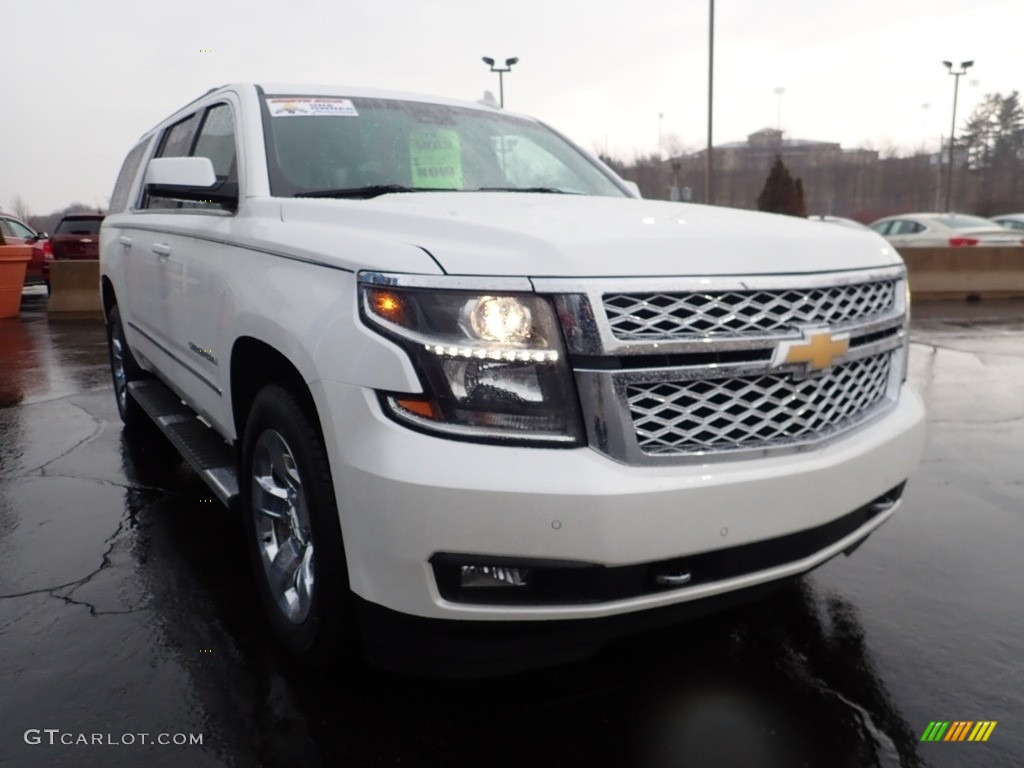2017 Suburban LT 4WD - Iridescent Pearl Tricoat / Cocoa/Dune photo #12