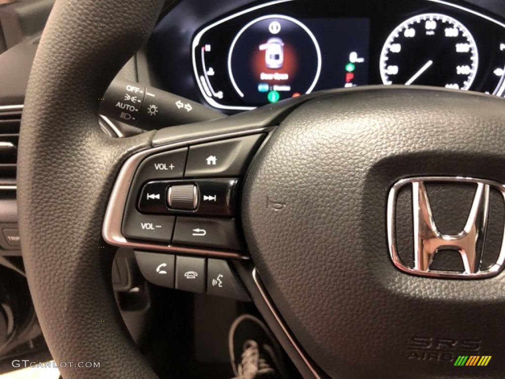 2021 Accord LX - Crystal Black Pearl / Black photo #14