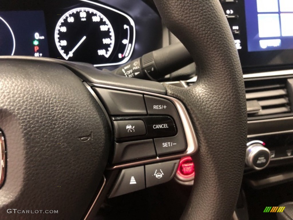 2021 Accord LX - Crystal Black Pearl / Black photo #15
