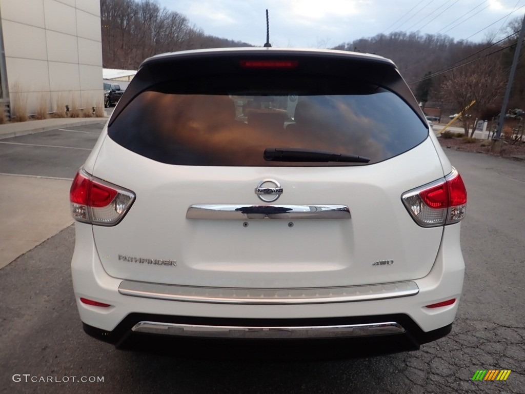 2014 Pathfinder S AWD - Moonlight White / Almond photo #3
