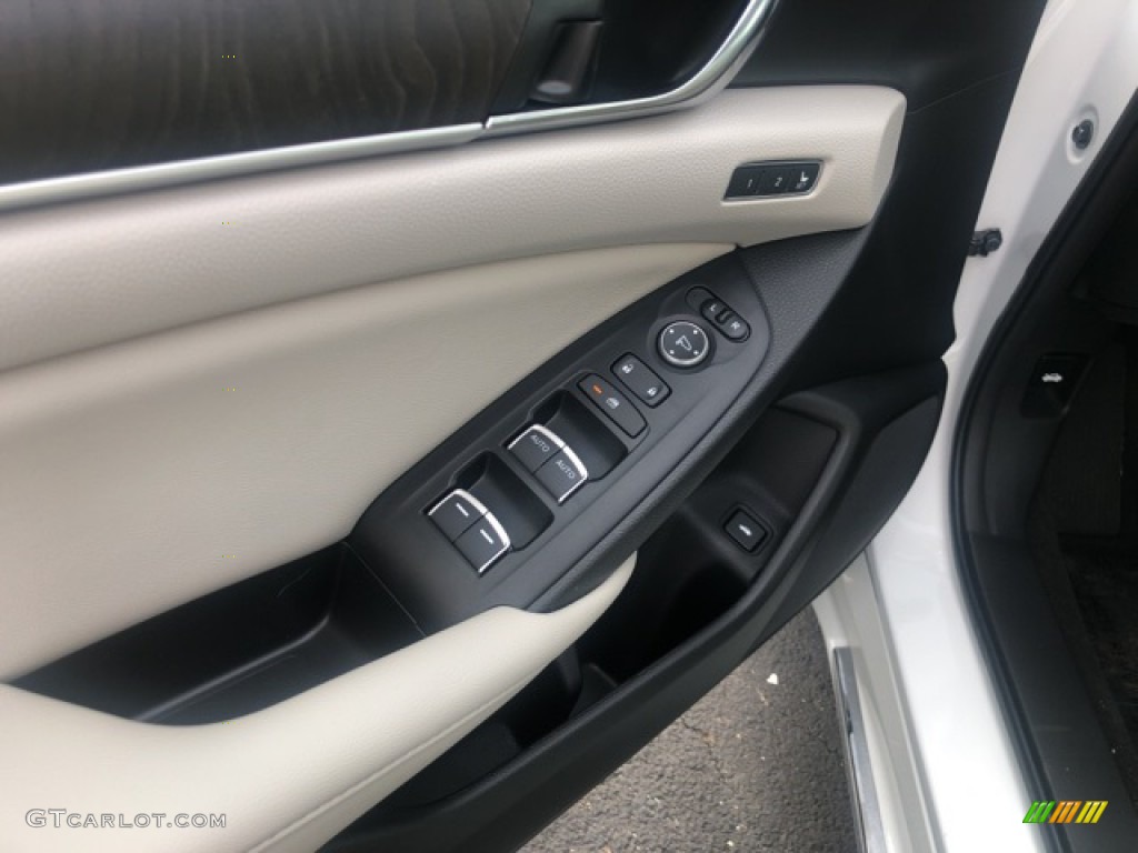 2021 Accord EX-L - Platinum White Pearl / Black photo #8