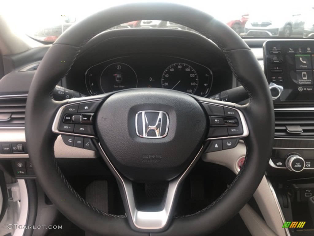 2021 Accord EX-L - Platinum White Pearl / Black photo #10