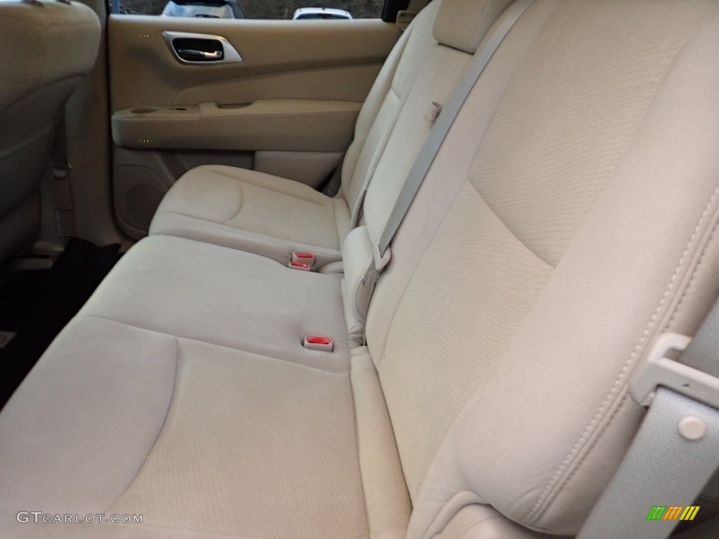 2014 Pathfinder S AWD - Moonlight White / Almond photo #17