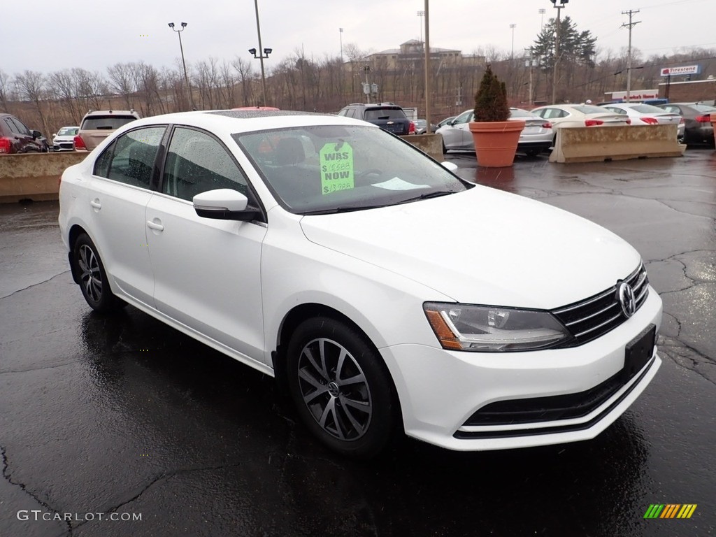 Pure White 2017 Volkswagen Jetta SE Exterior Photo #141353370
