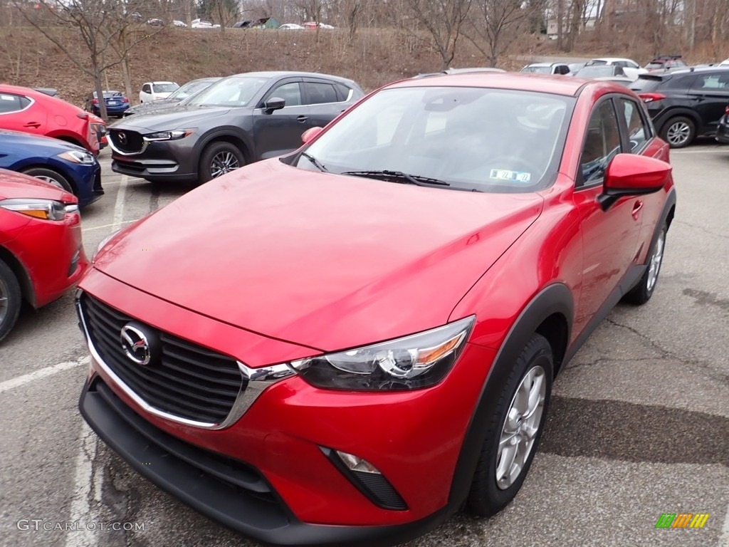 2018 CX-3 Sport AWD - Soul Red Metallic / Black photo #1