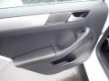 Titan Black 2017 Volkswagen Jetta SE Door Panel