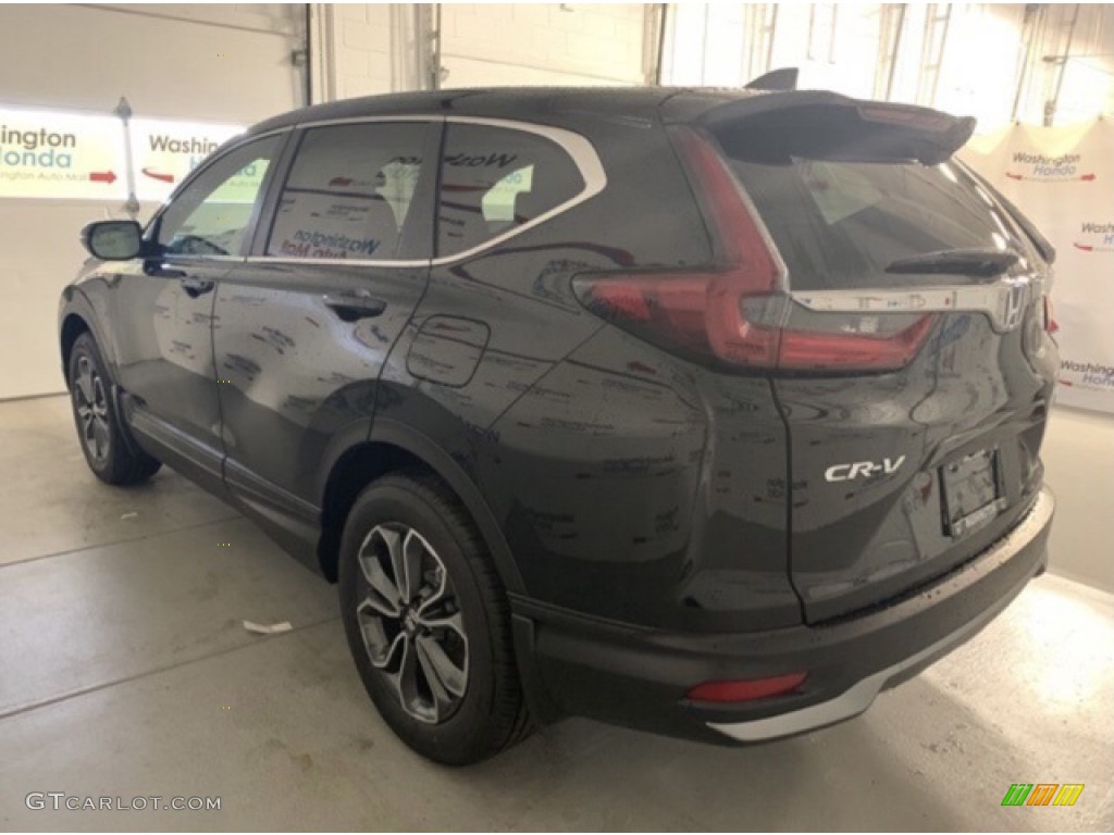 2021 CR-V Touring AWD - Crystal Black Pearl / Black photo #3