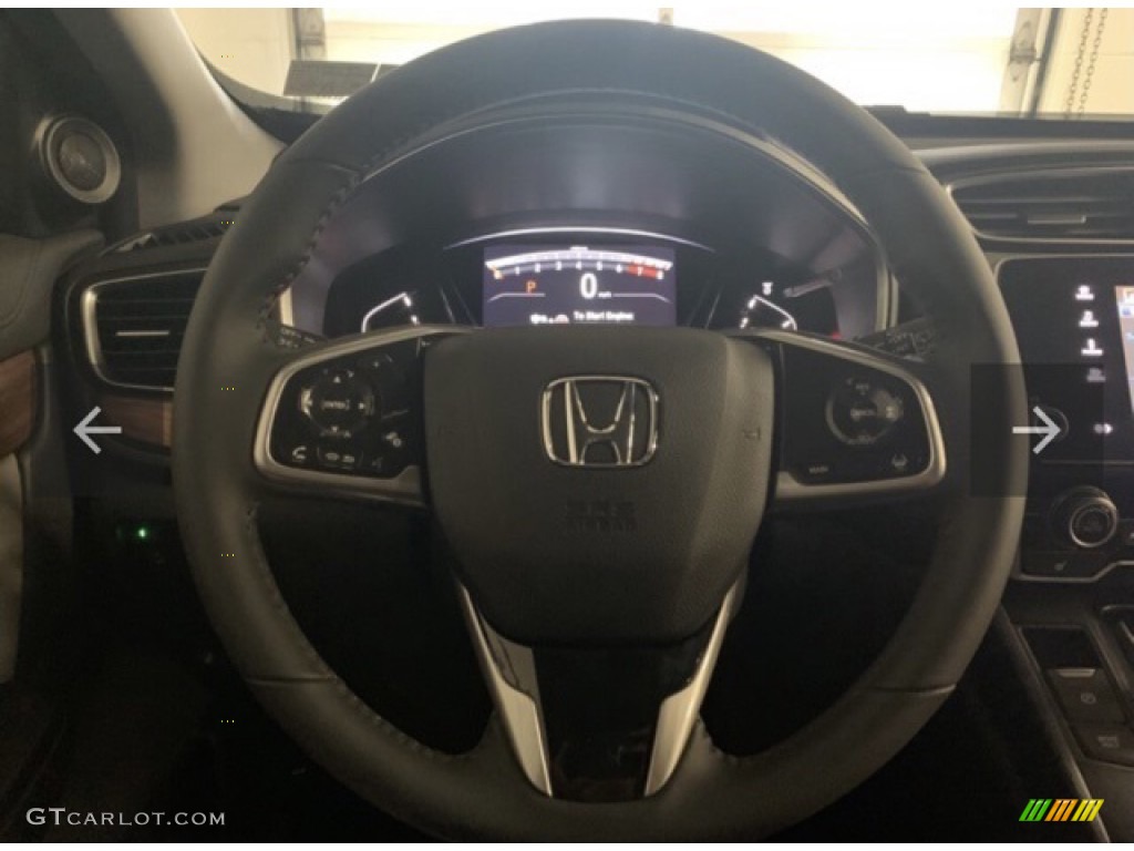 2021 CR-V Touring AWD - Crystal Black Pearl / Black photo #5
