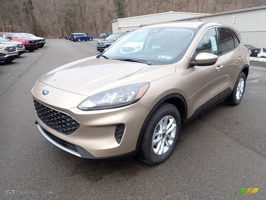 Desert Gold Metallic 2021 Ford Escape SE 4WD Exterior Photo #141354306