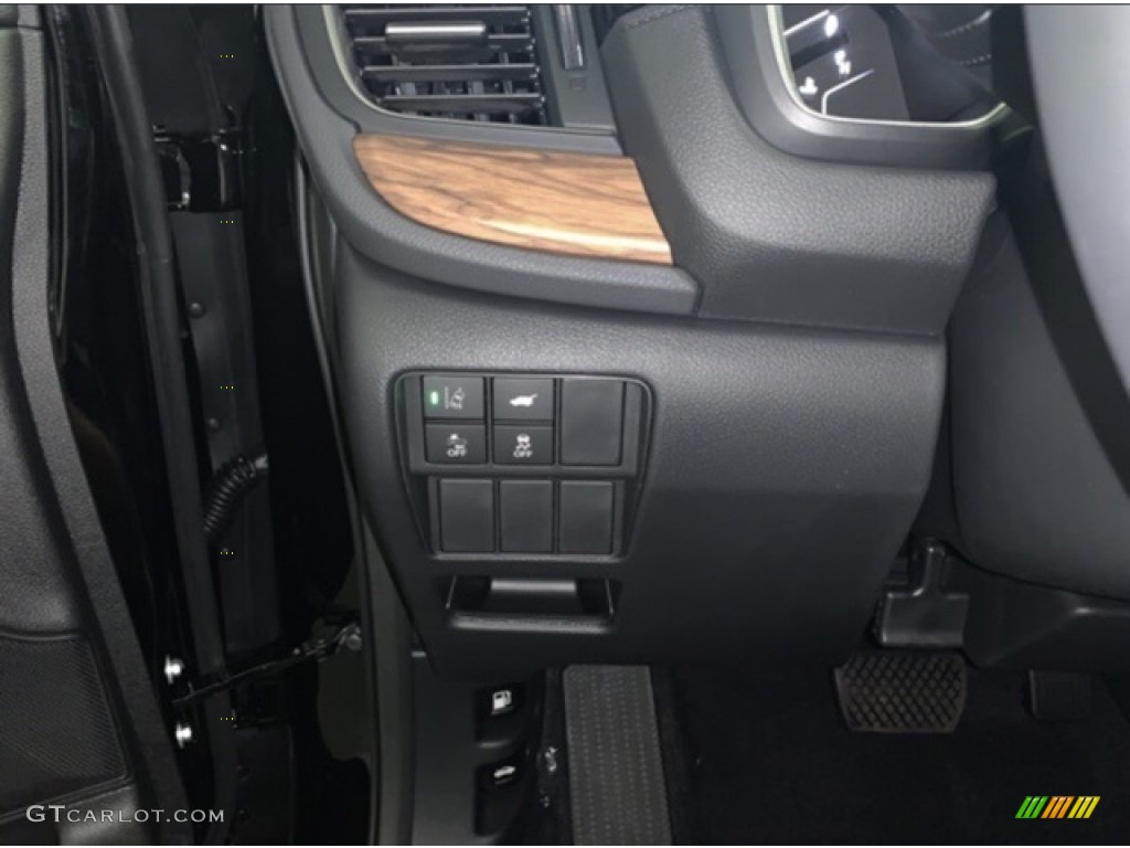 2021 CR-V Touring AWD - Crystal Black Pearl / Black photo #8