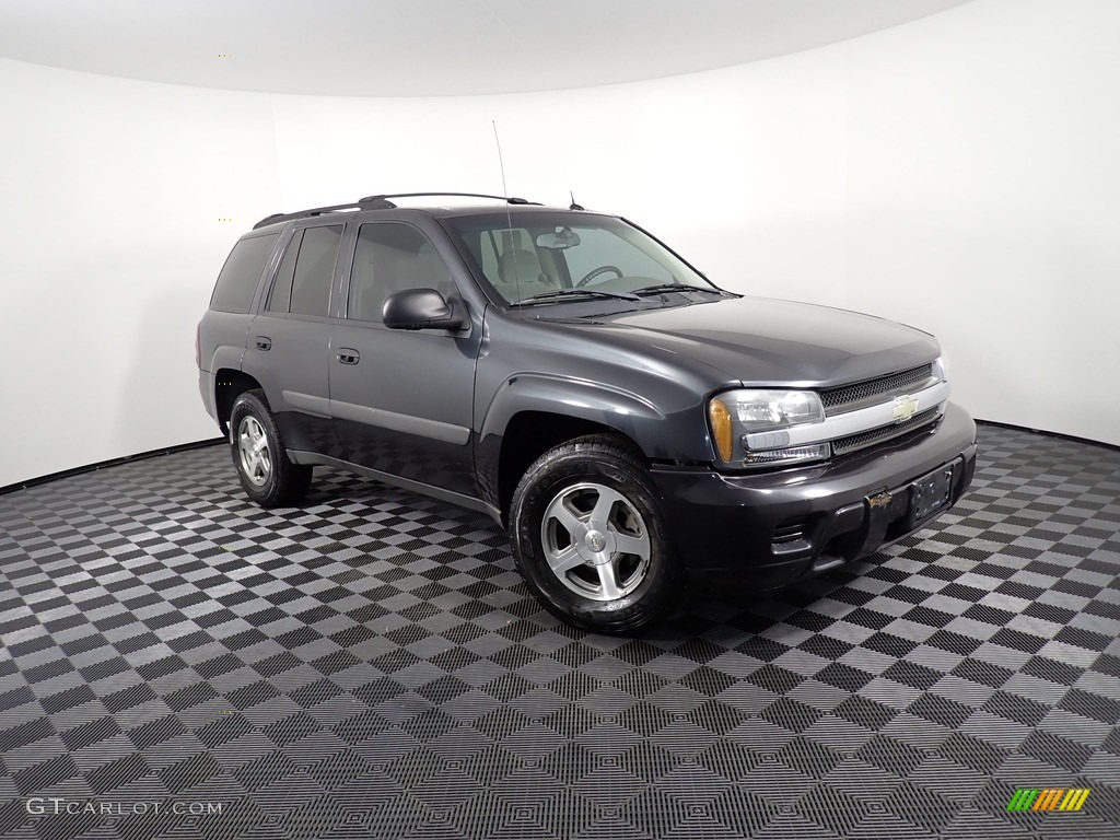 2005 TrailBlazer LS - Graystone Metallic / Light Gray photo #2