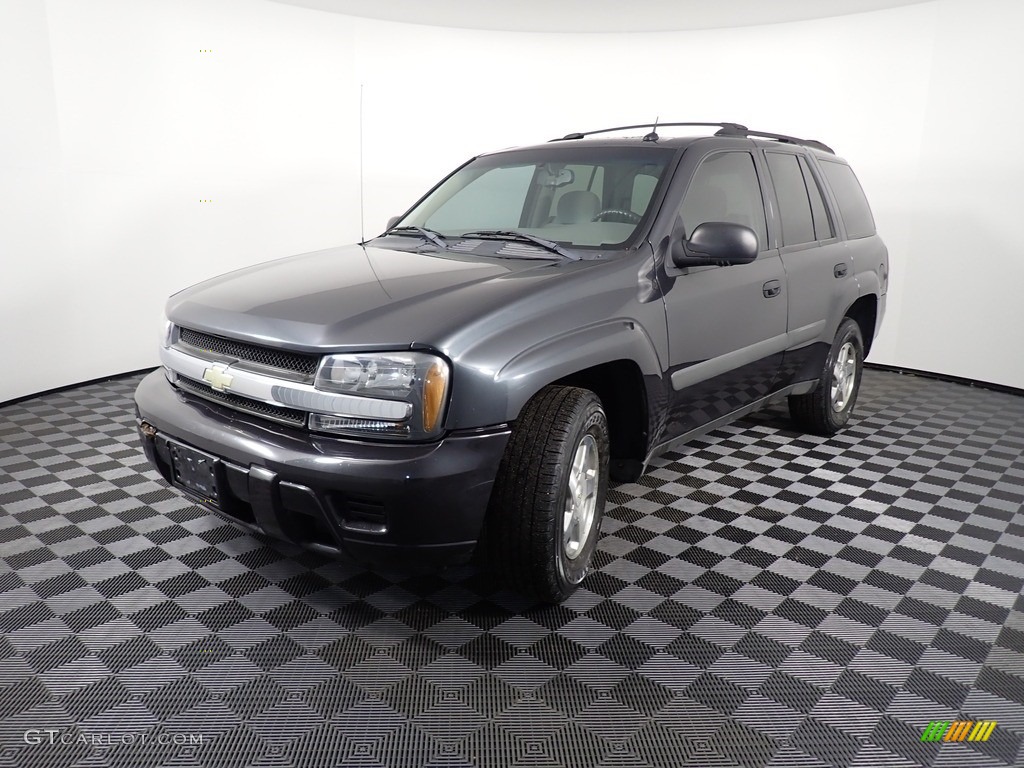 2005 TrailBlazer LS - Graystone Metallic / Light Gray photo #7