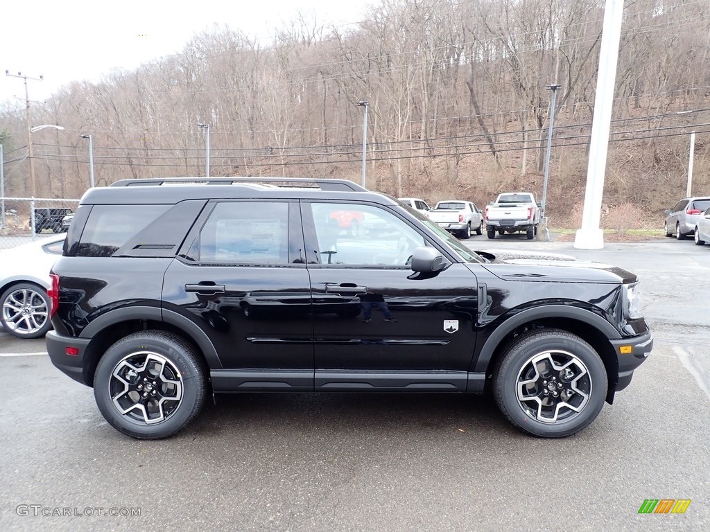 Shadow Black 2021 Ford Bronco Sport Big Bend 4x4 Exterior Photo #141354544