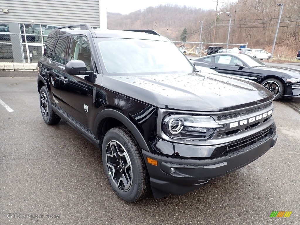 Shadow Black 2021 Ford Bronco Sport Big Bend 4x4 Exterior Photo #141354594