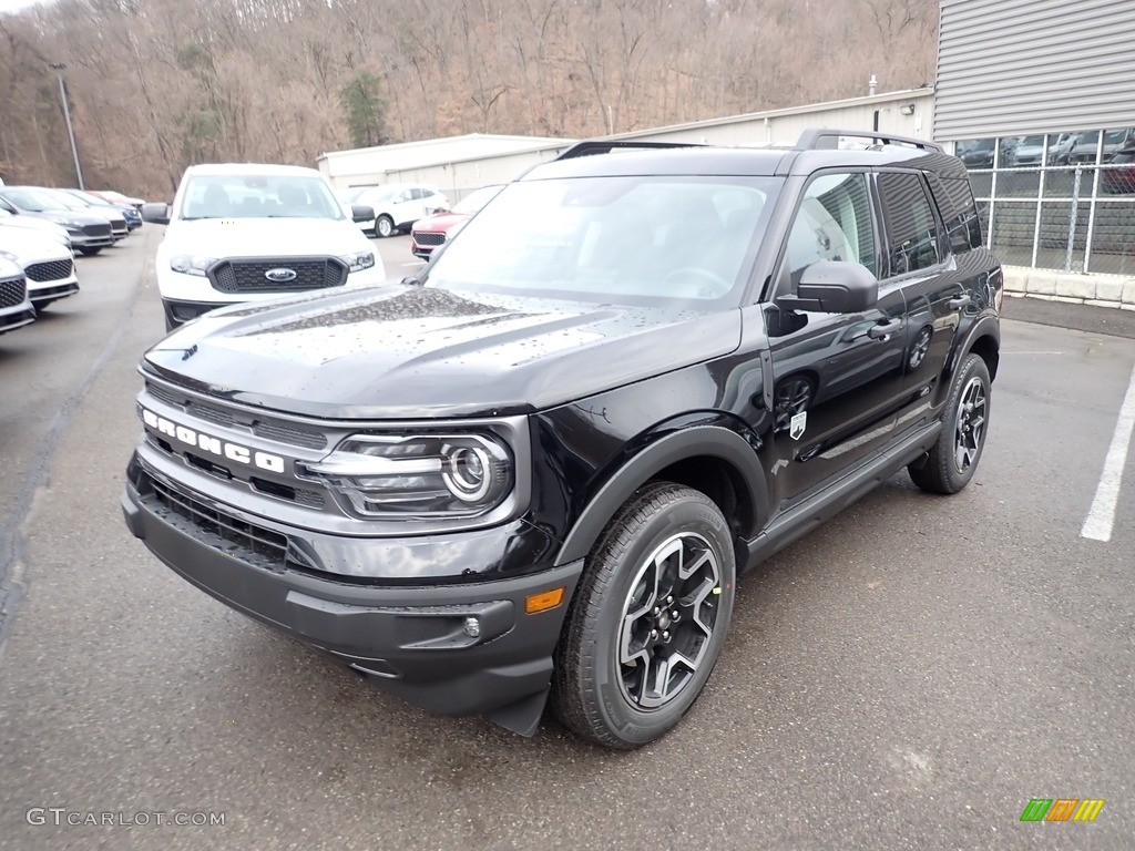 Shadow Black 2021 Ford Bronco Sport Big Bend 4x4 Exterior Photo #141354642