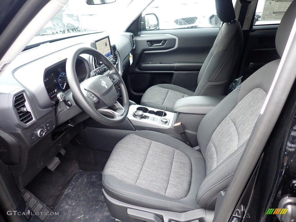 Ebony Interior 2021 Ford Bronco Sport Big Bend 4x4 Photo #141354762