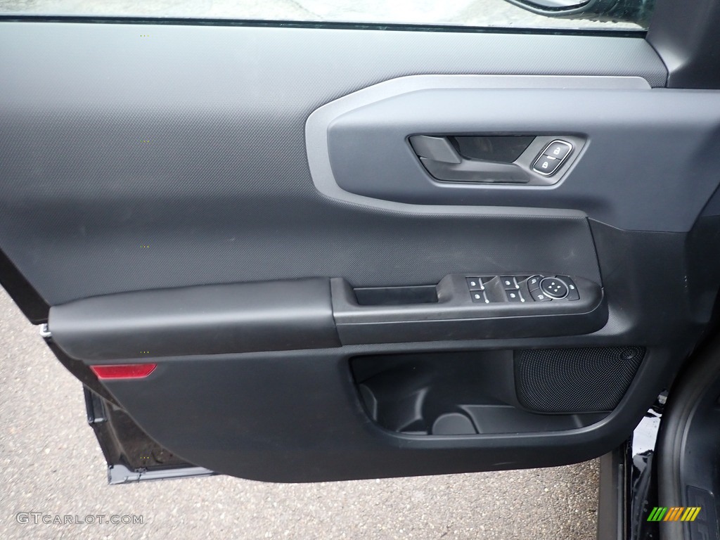 2021 Ford Bronco Sport Big Bend 4x4 Ebony Door Panel Photo #141354786