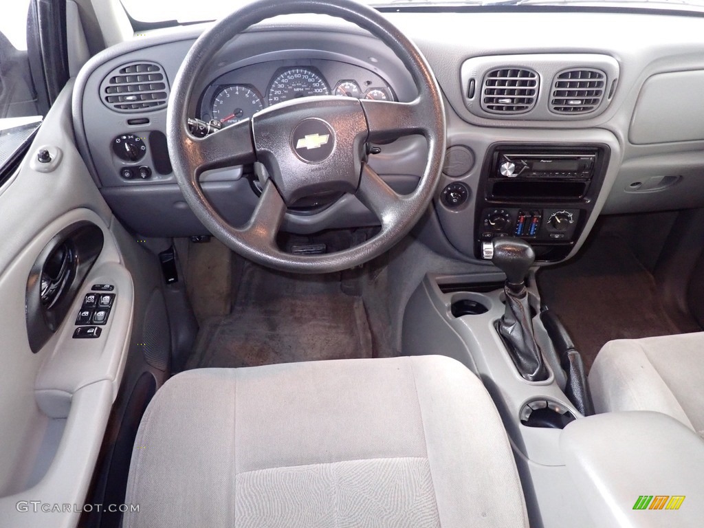 2005 TrailBlazer LS - Graystone Metallic / Light Gray photo #26