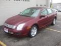 2007 Merlot Metallic Ford Fusion SE  photo #1