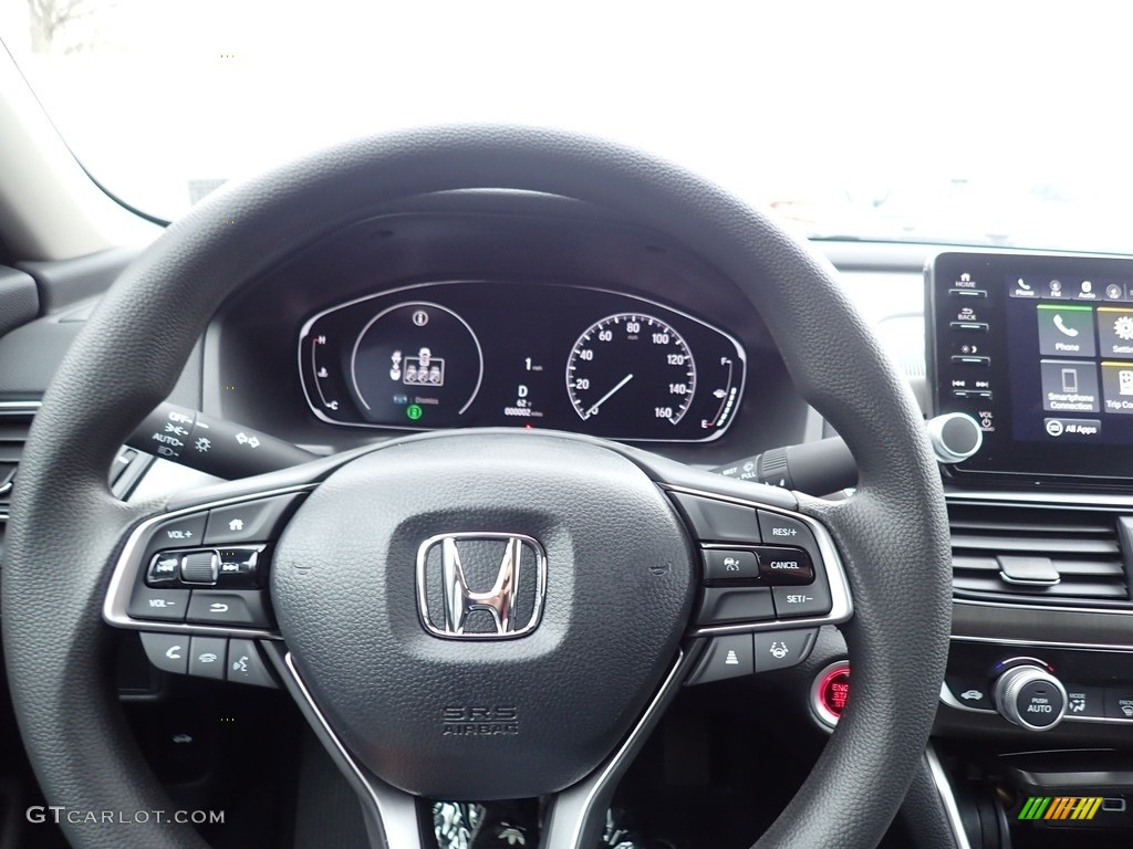 2021 Accord LX - Lunar Silver Metallic / Black photo #15