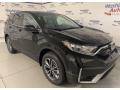 2021 Crystal Black Pearl Honda CR-V EX-L AWD  photo #2